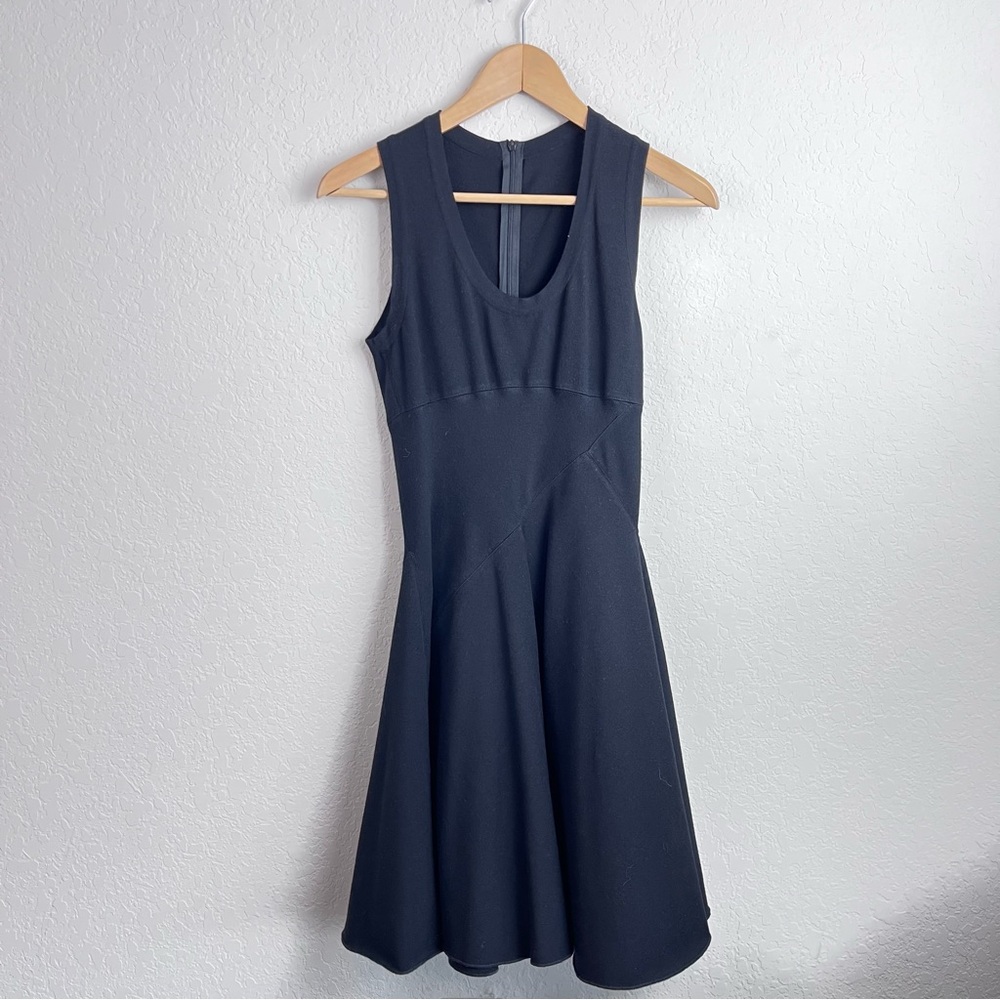 Azzedine ALAIA Dress Knit Fit & Flare Pleated A Line Knit - Picture 4 of 16